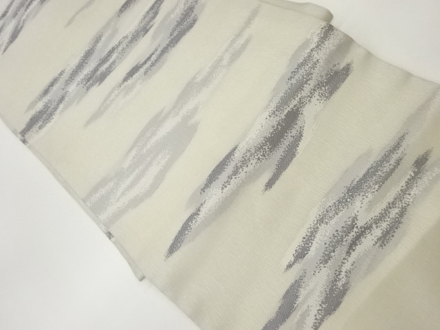 JAPANESE NAGOYA OBI / GIN-TOSHI / WOVEN MIST